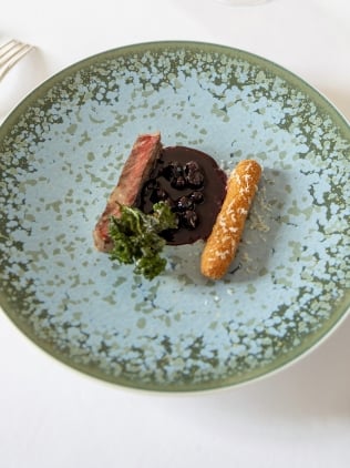 Grilled Wagyu Beef With Perrier Jouët Balson Rosé