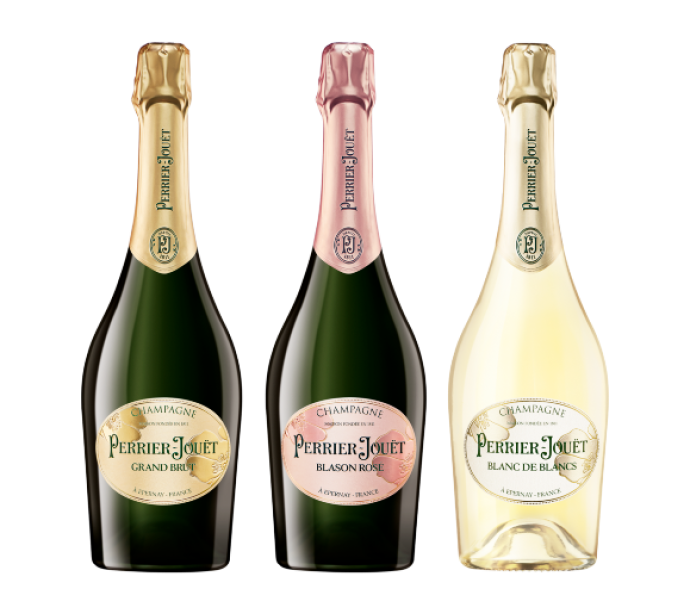 Perrier-Jouët Classic champagne blason collection NV bottle 