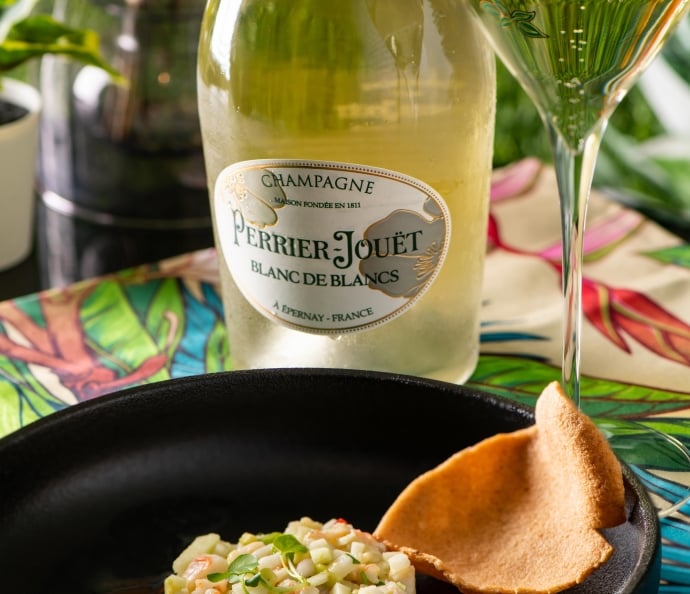 Perrier-Jouët Blanc de Blancs Food Pairing 